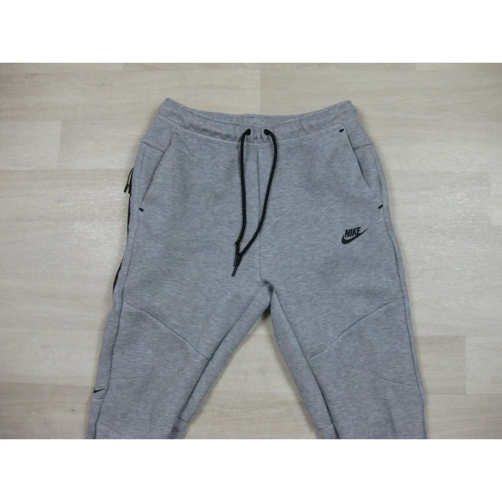 Nike Tech Fleece Joggers Men's (M) Gray Sweatpants Tapered Athletic HV0959-063